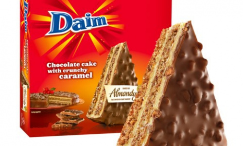 Migdolinis pyragas  su Daim šokoladu